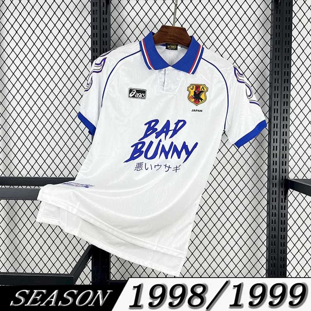 Camisola Retrô Seleção do Japão 1998 Away