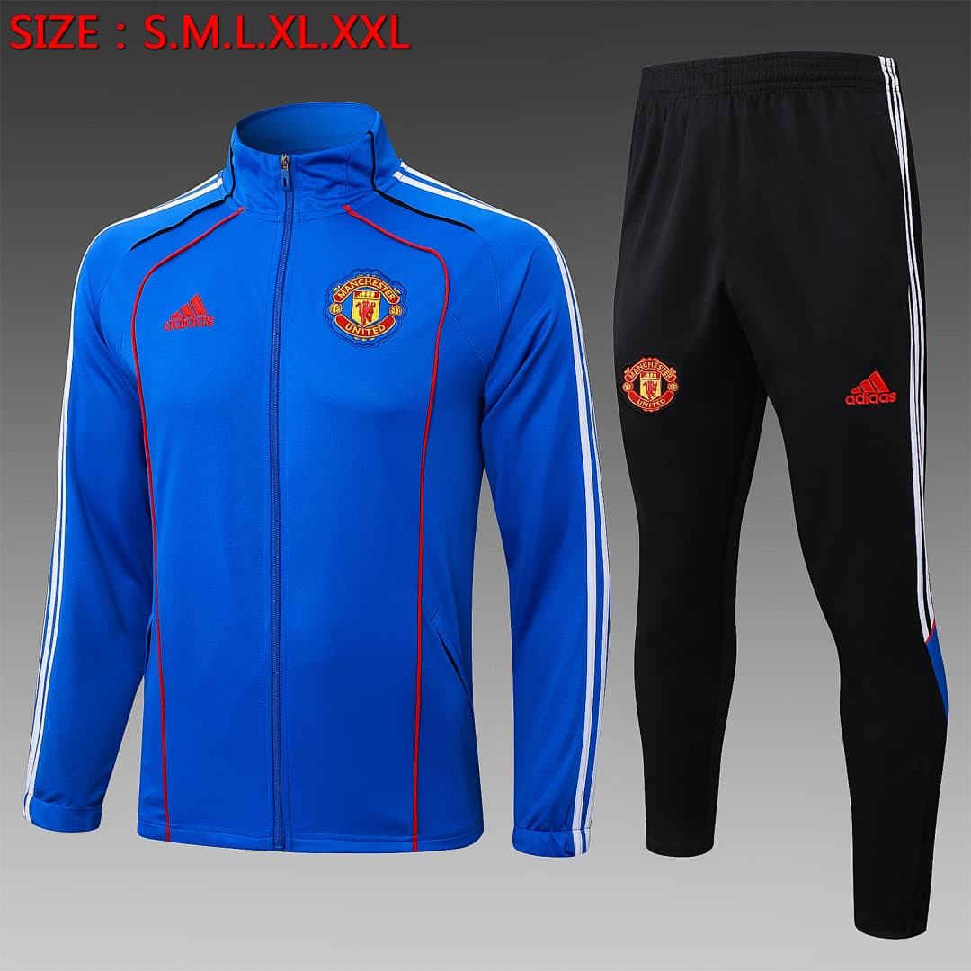 Casaco Manchester United 2026/27 — Azul Colorido