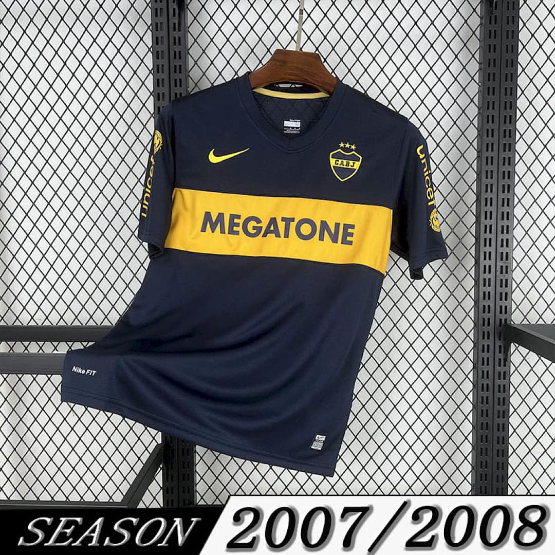 Camisola Retrô Boca 2007/08