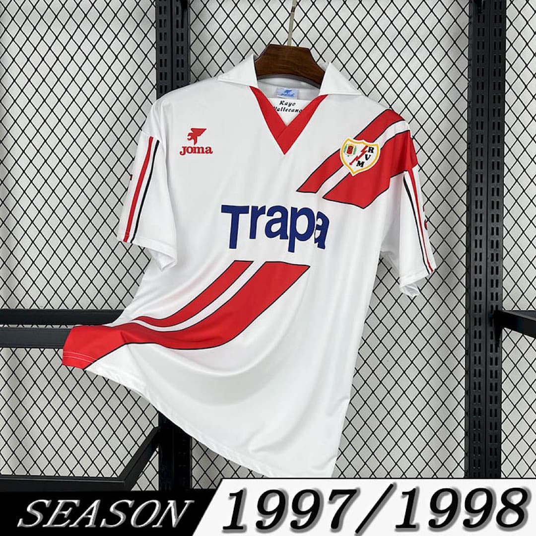 Camisola Retrô Rayo Vallecano 1997/98