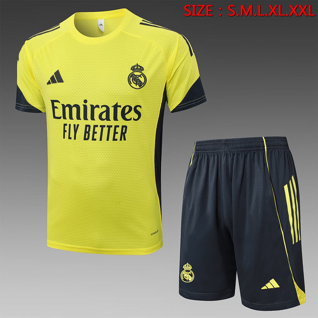 Fato de Treino Real Madrid 2026/27 — Amarelo