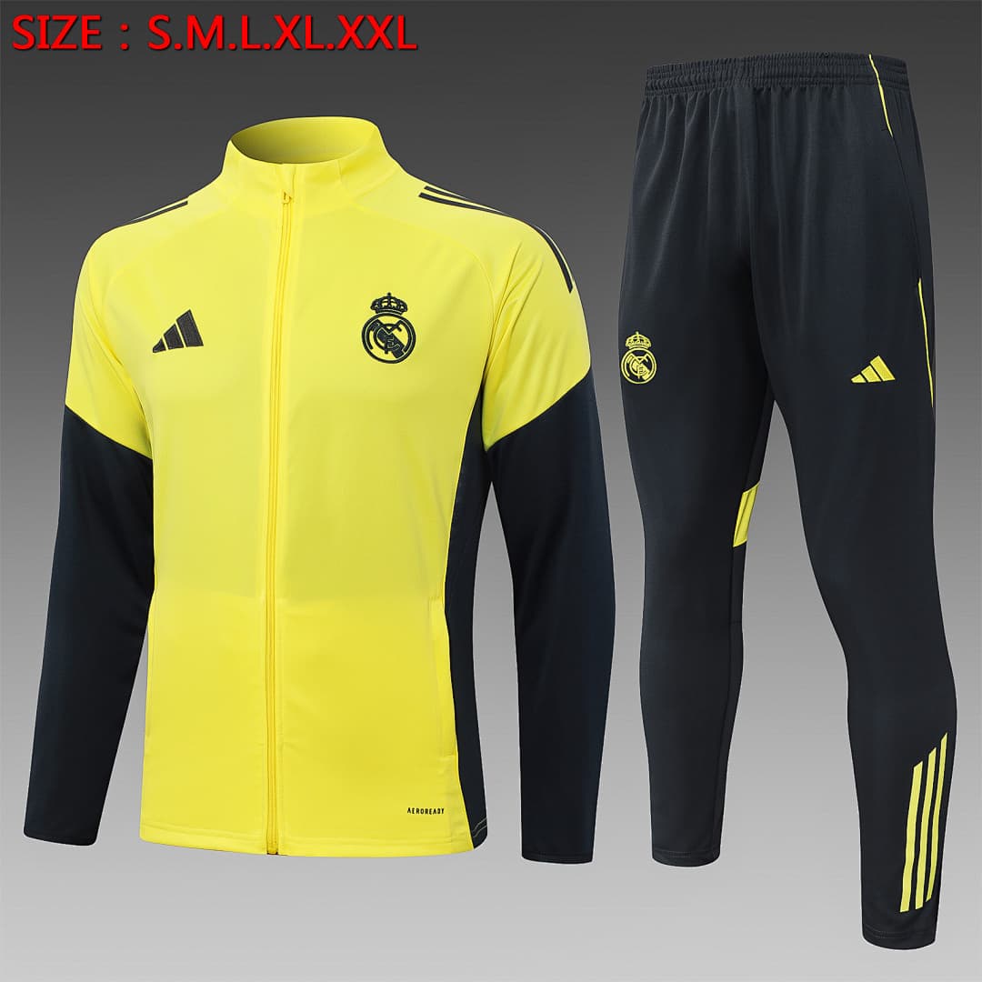 Casaco Real Madrid 2026/27 — Amarelo