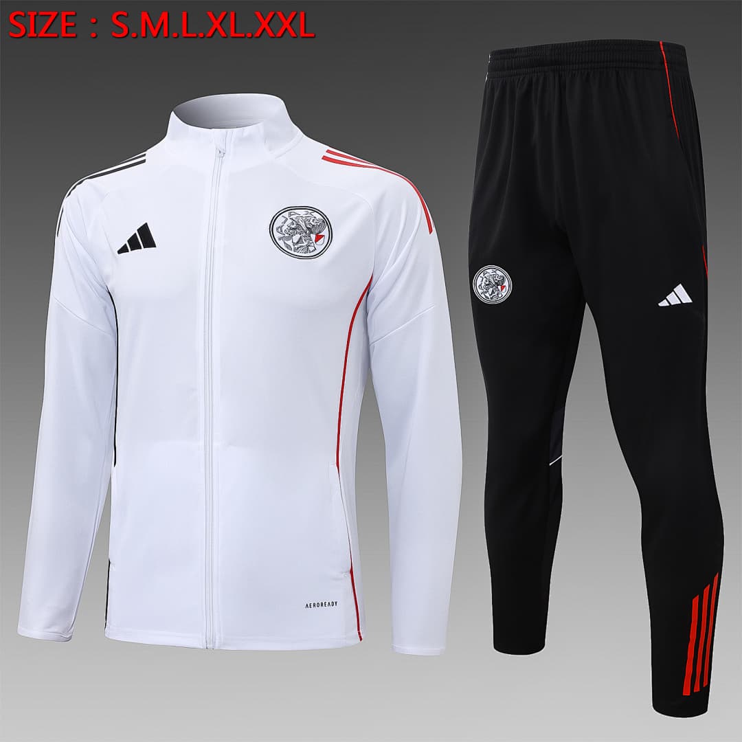 Casaco Ajax 2026/27 — Branco