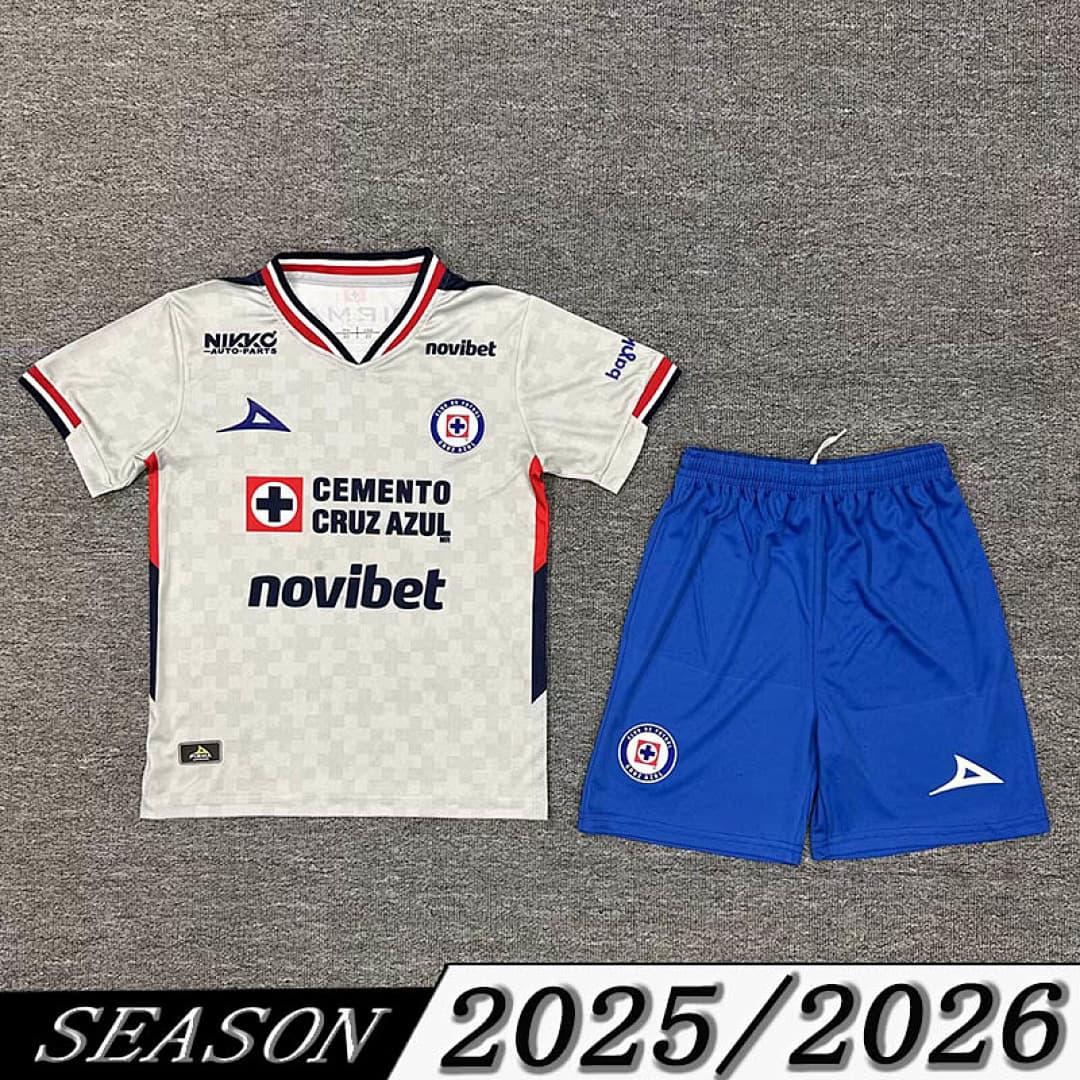 Kit Infantil Cruz Azul Away 2026/27