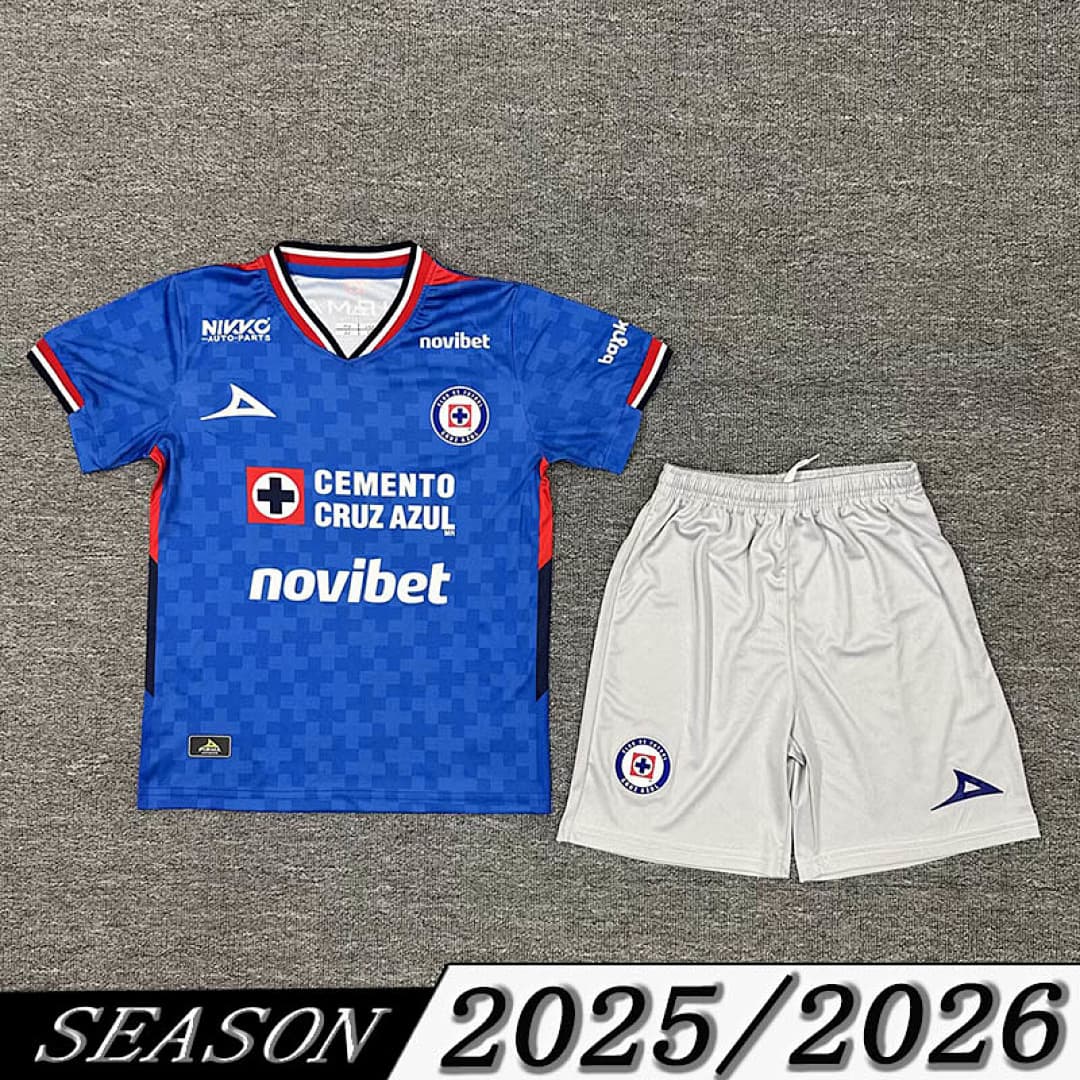 Kit Infantil Cruz Azul Home 2026/27