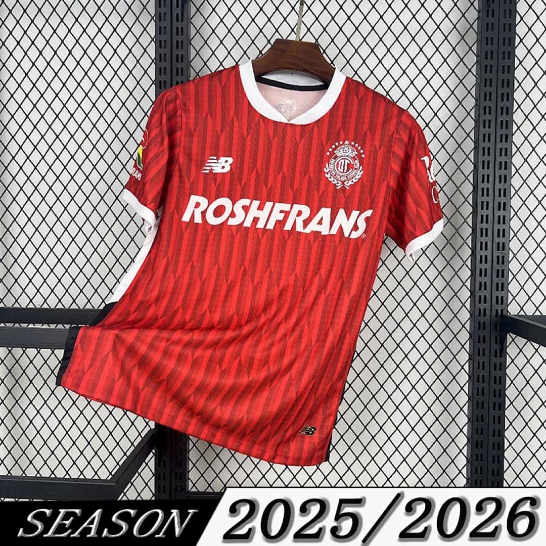 Camisola Toluca Home 2026/27