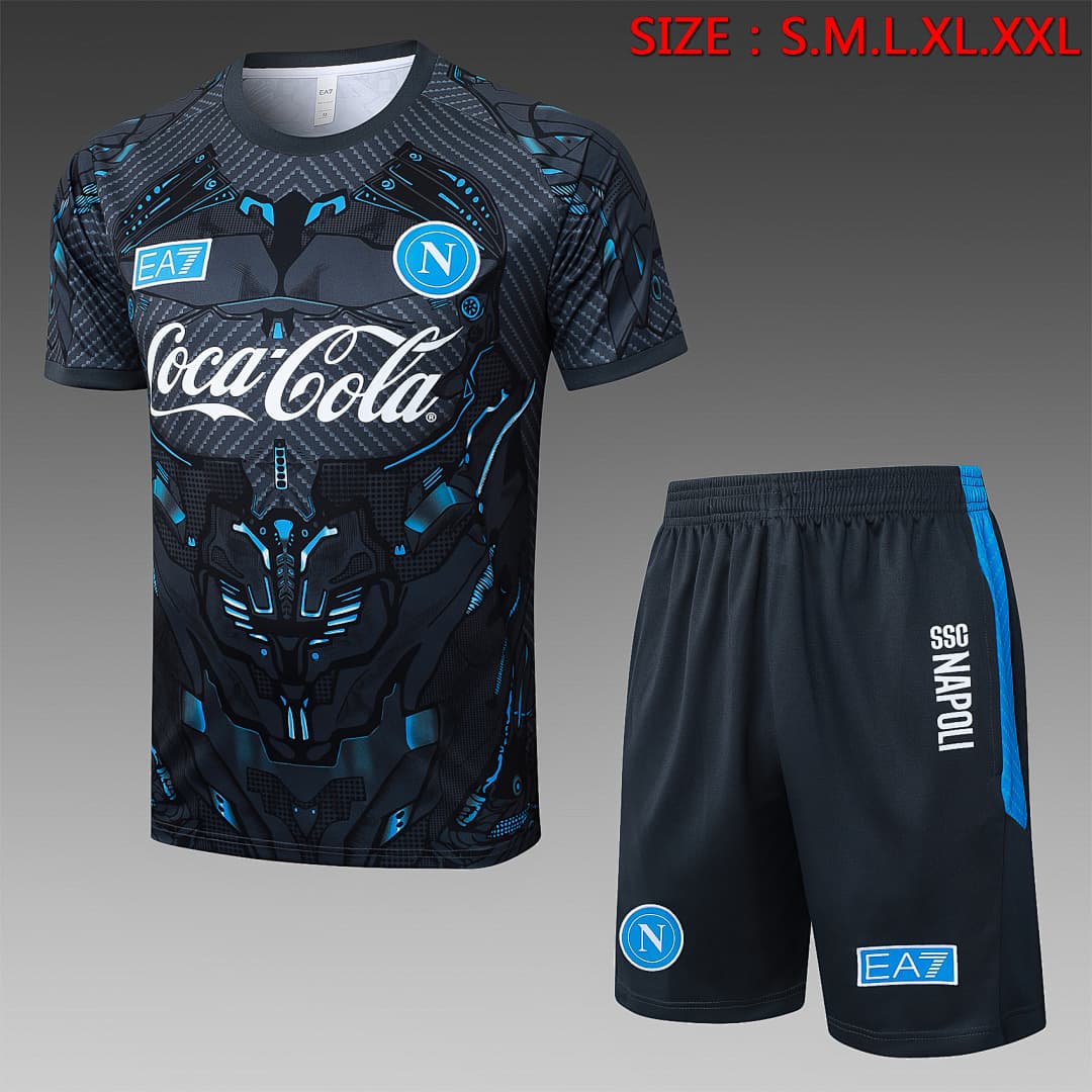 Fato de Treino Napoli 2026/27 — Cinza Escuro