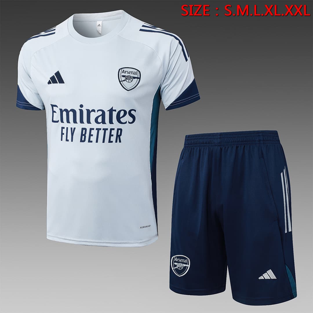 Fato de Treino Arsenal 2026/27 — Cinza Claro