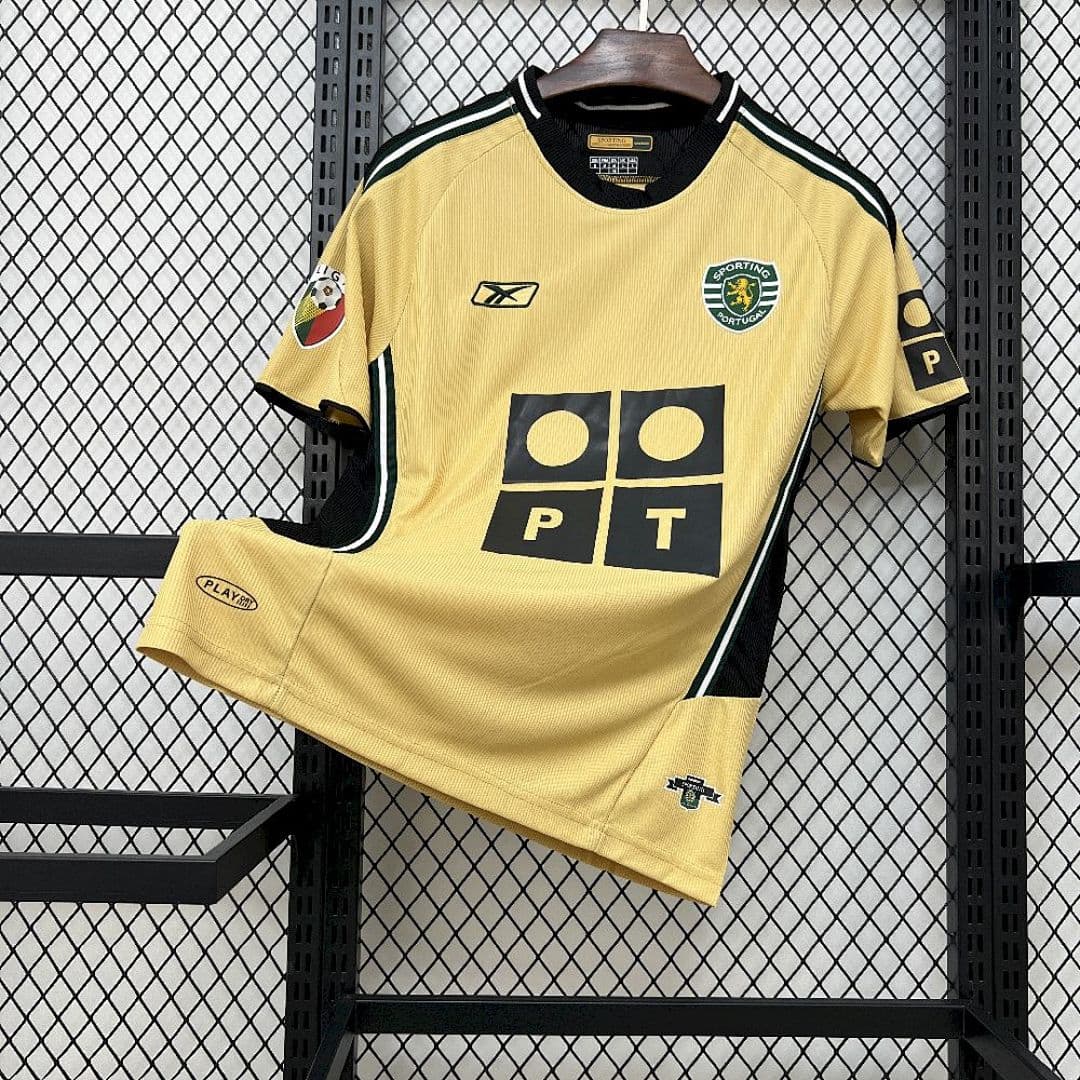 Camisola Retrô Lisbon 2003/04 Away