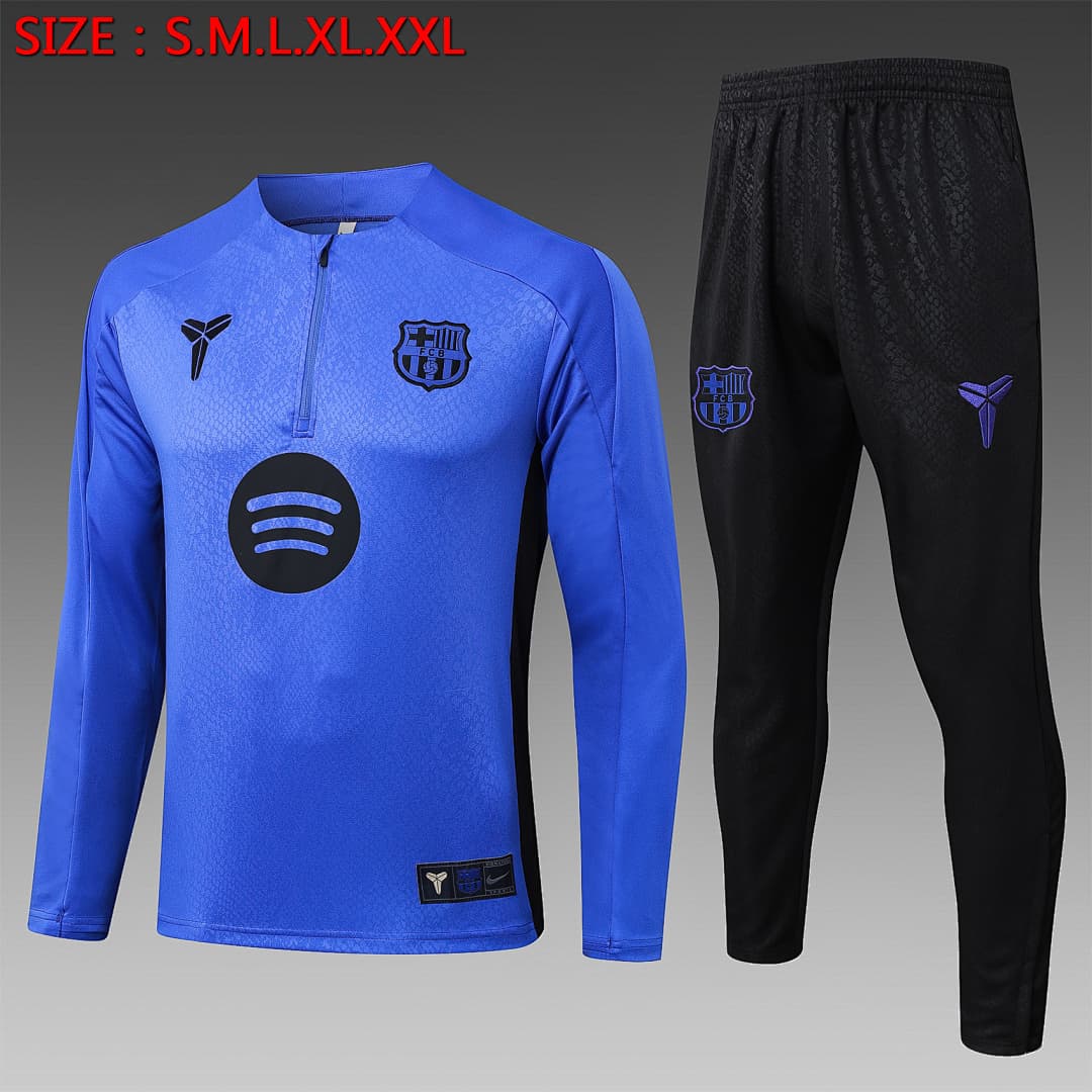Fato de Treino Barcelona Manga Longa 2026/27 — Roxo
