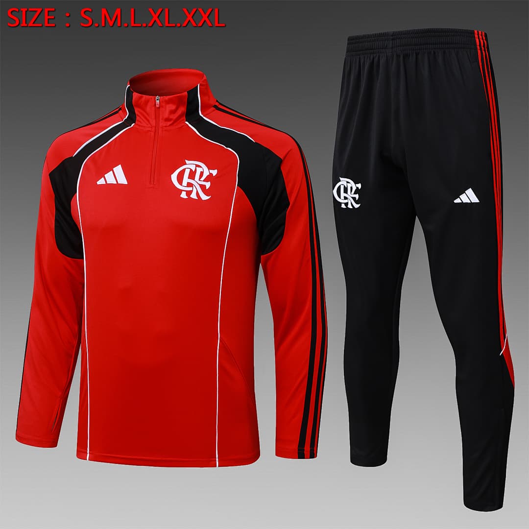 Fato de Treino Flamengo Manga Longa 2026/27 — Preto