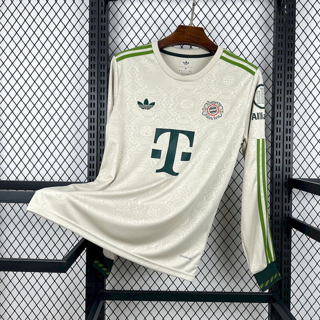 Camisola Manga Longa Bayern Home 2026/27