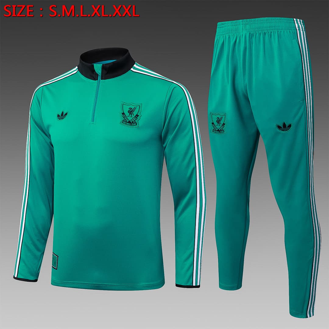 Fato de Treino Liverpool Manga Longa 2026/27 — Verde