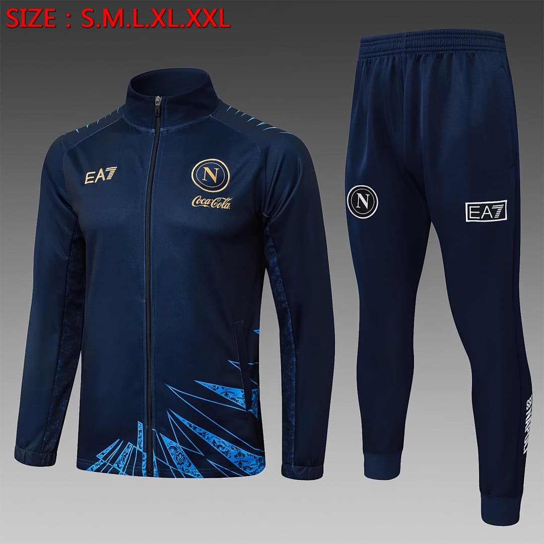 Casaco Napoli 2026/27 — Azul Royal