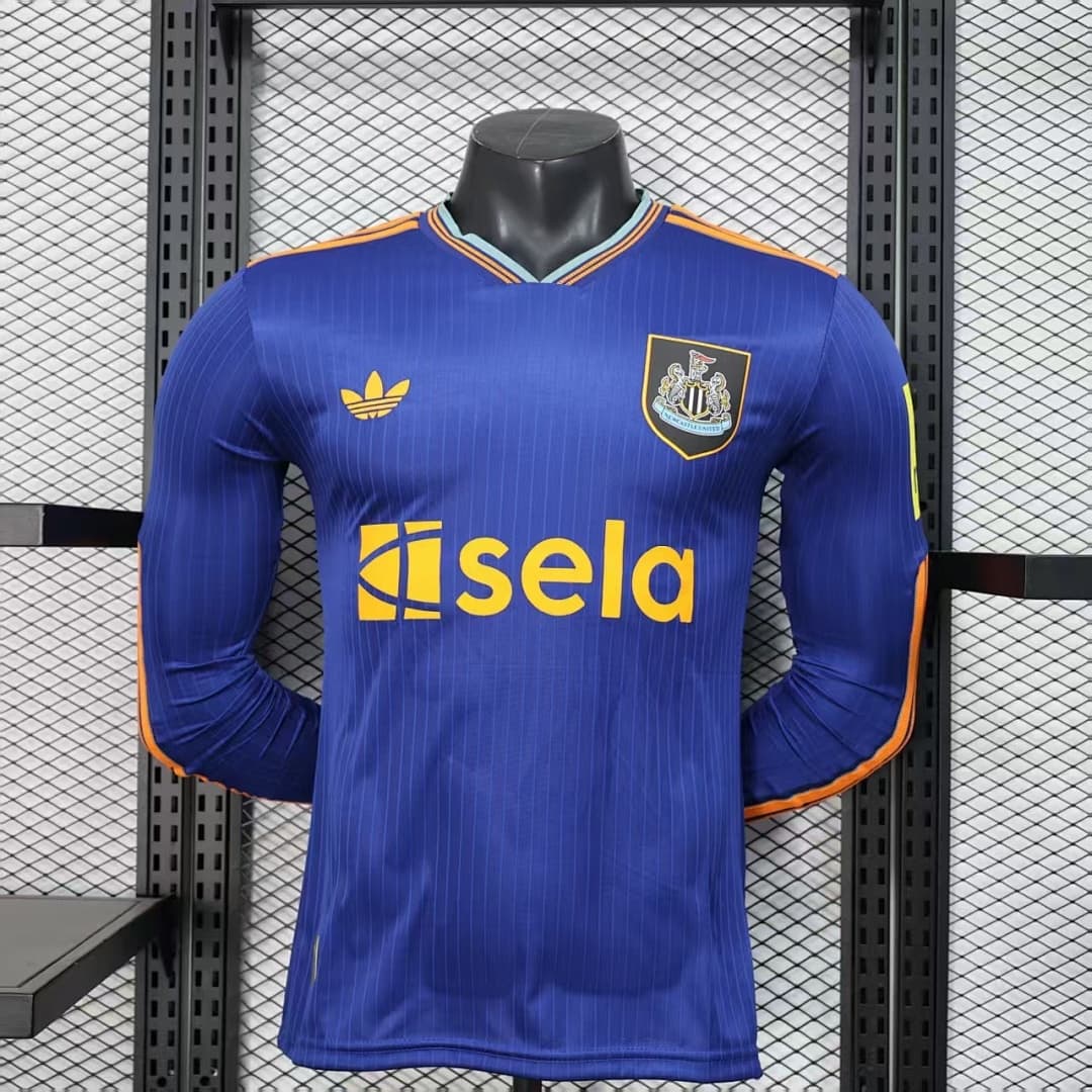 Camisola Manga Longa Newcastle Away 2026/27 — Versão Jogador