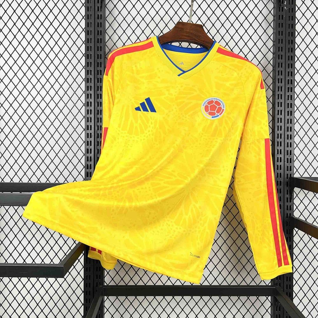 Camisola Manga Longa Seleção da Colômbia Home 2026/27