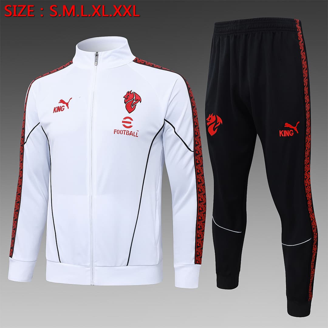 Casaco AC Milan 2026/27 — Branco