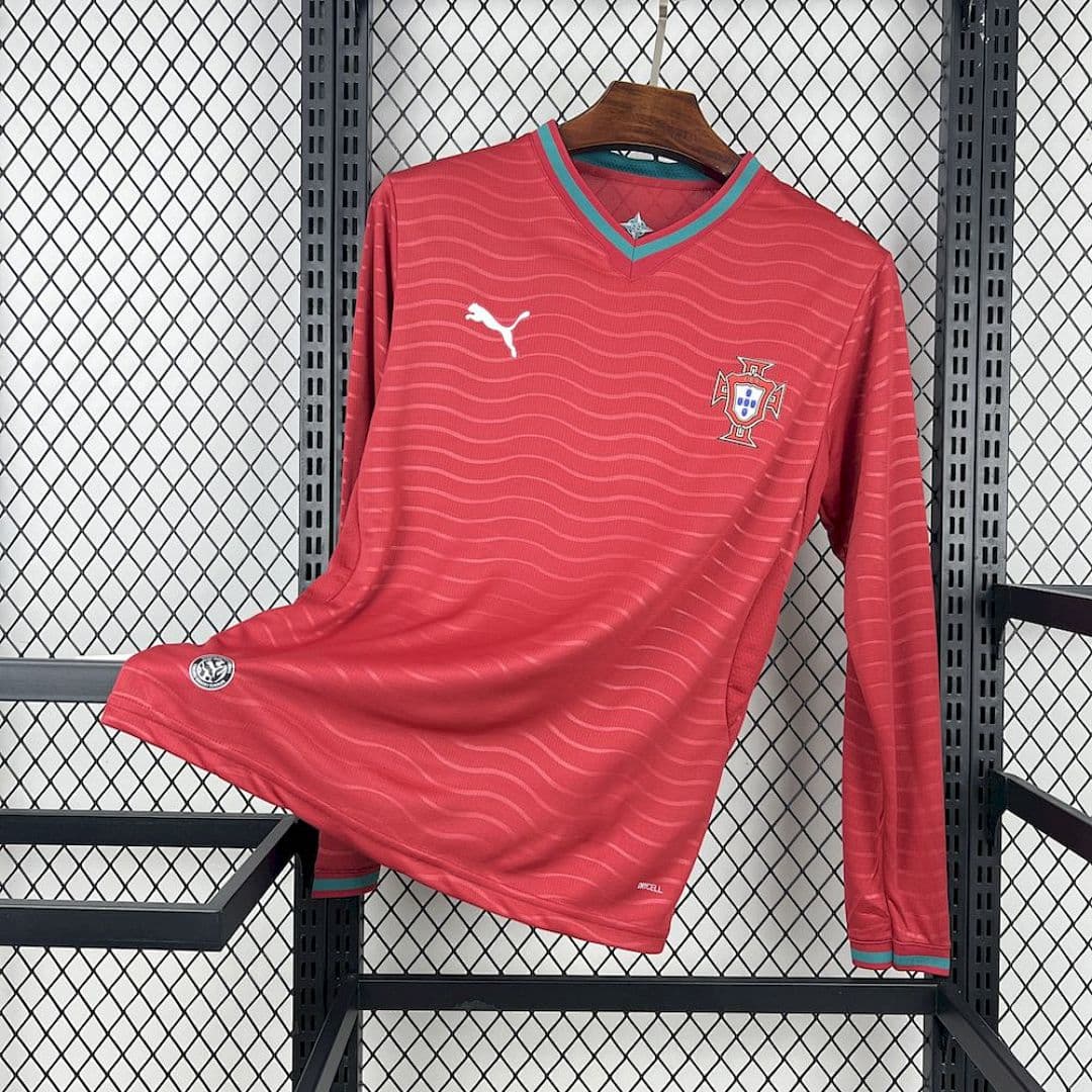 Camisola Manga Longa Seleção de Portugal Home 2026/27
