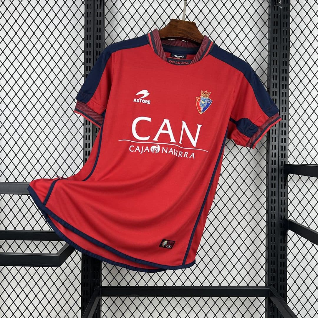 Camisola Retrô Osasuna 2000/01