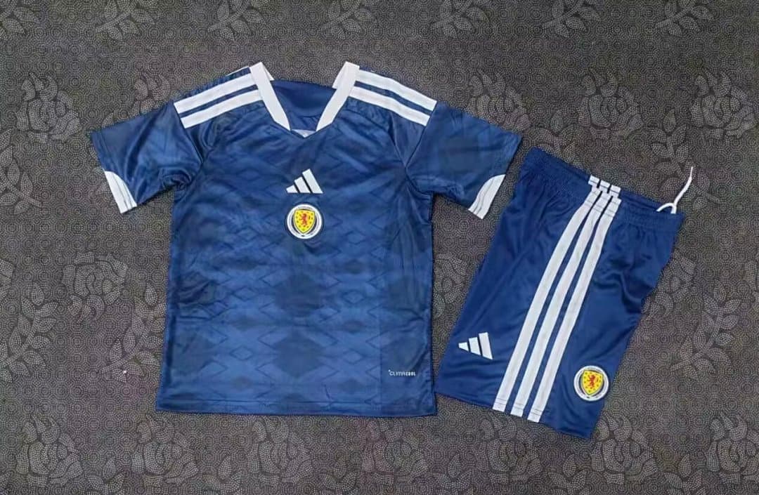 Kit Infantil Seleção da Escócia Home 2026/27 — Seleção Escócia