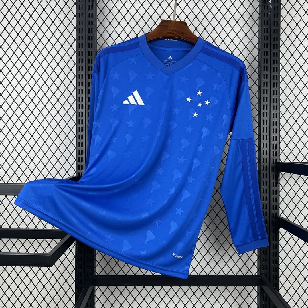 Camisola Manga Longa Cruzeiro Home 2026/27
