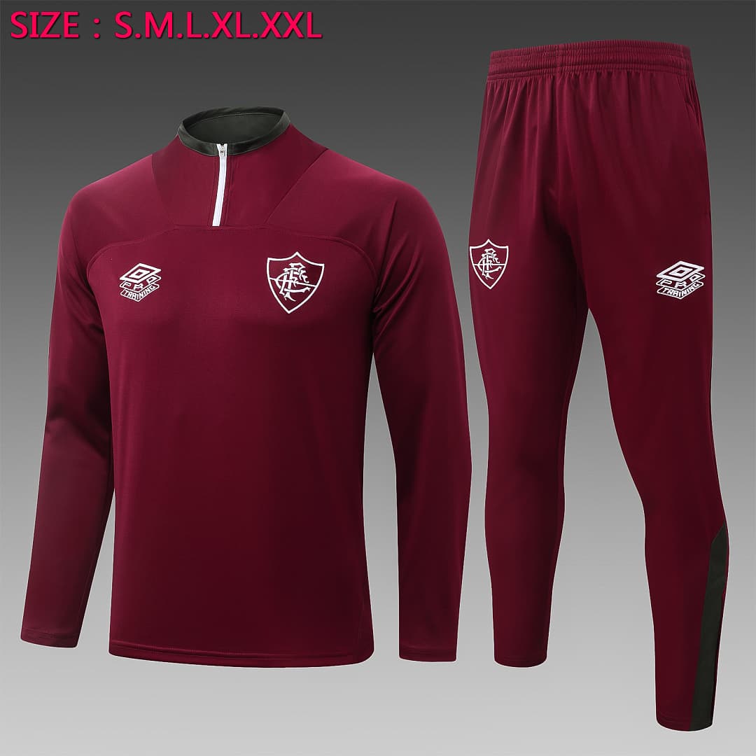 Fato de Treino Fluminense Manga Longa 2026/27 — Bordô
