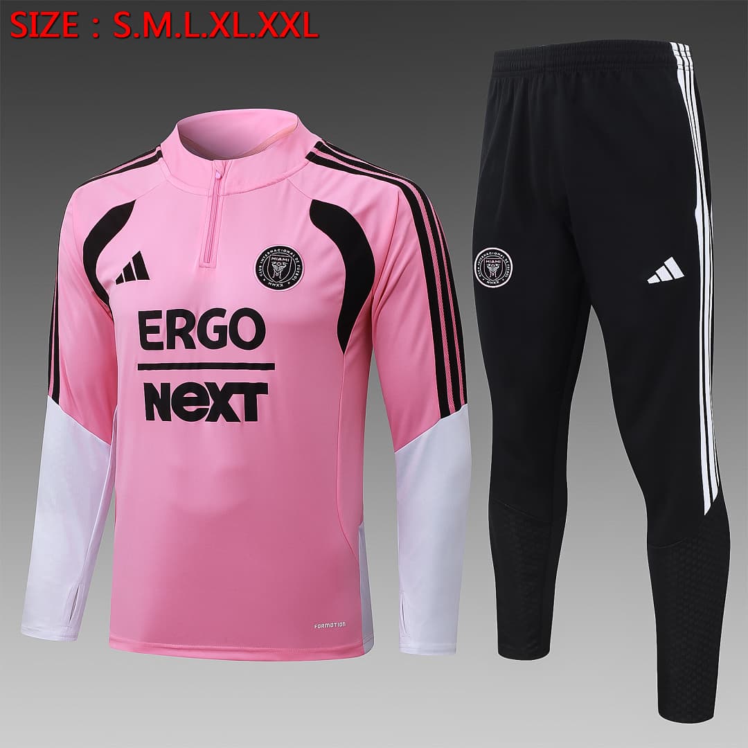 Fato de Treino Inter Miami Manga Longa 2026/27 — Rosa