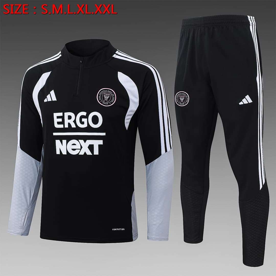 Fato de Treino Inter Miami Manga Longa 2026/27 — Preto