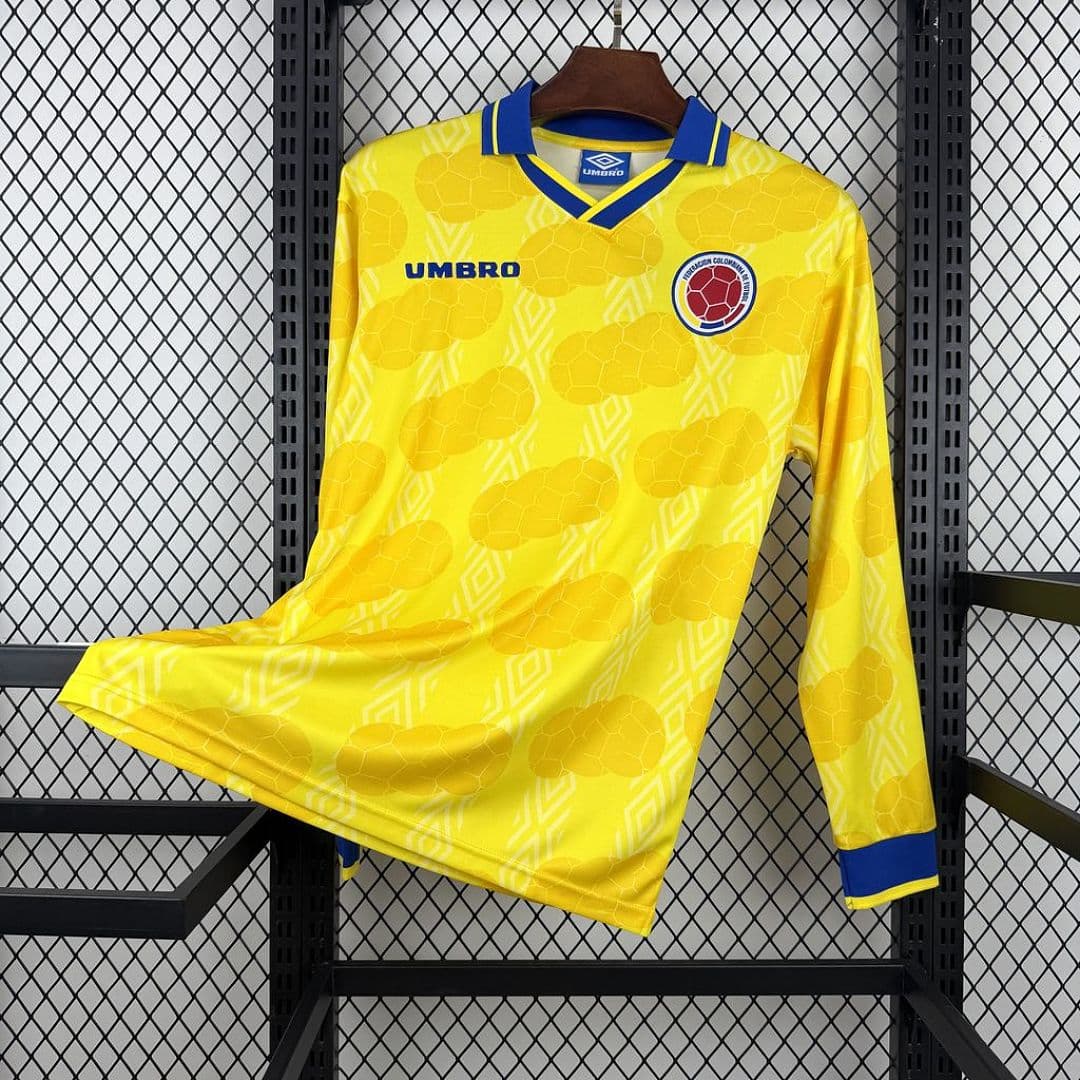 Camisola Retrô Seleção da Colômbia 1994