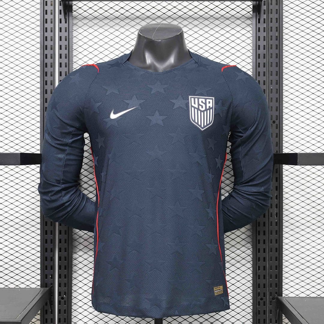 Camisola Manga Longa Seleção dos EUA Away 2026/27 — Versão Jogador