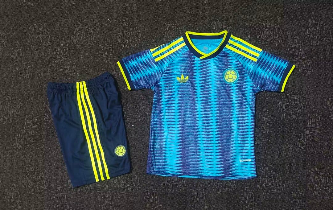 Kit Infantil Seleção da Colômbia Away 2026/27 — Seleção da Colômbia