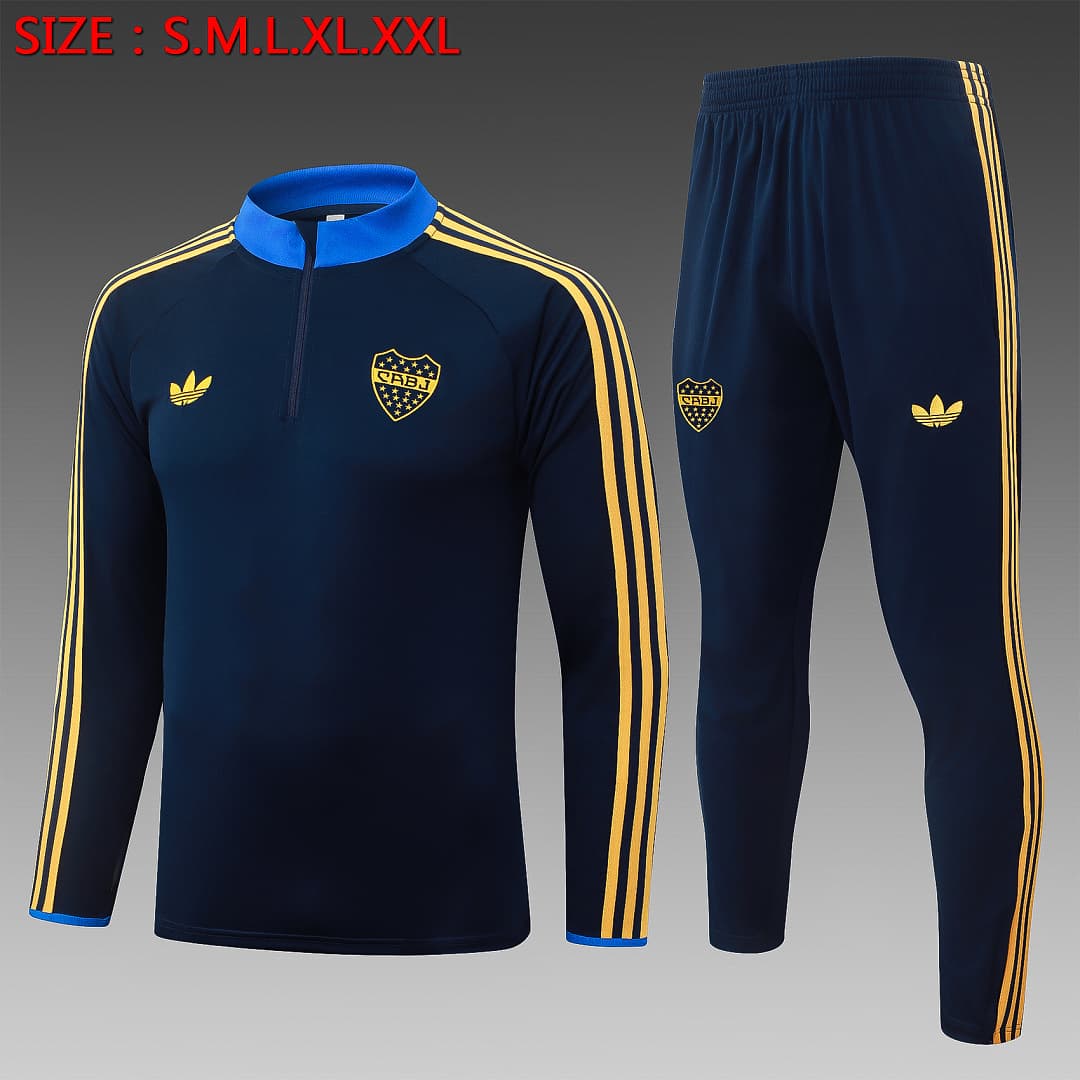 Fato de Treino Boca Juniors Manga Longa 2026/27 — Azul Royal