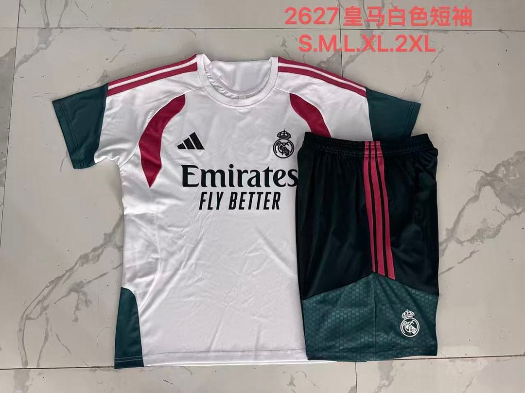 Fato de Treino Real Madrid 2026/27 — Branco