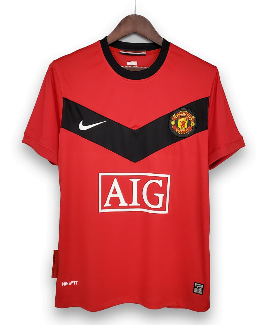 Camisola Retrô Manchester United 2009/10