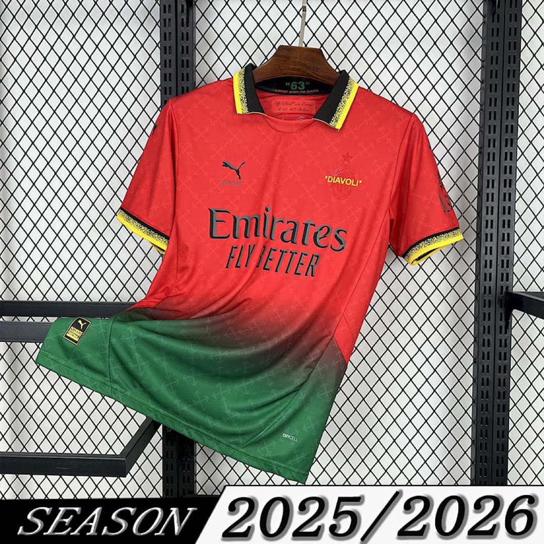 Camisa AC Milan Edição Especial 2025/26