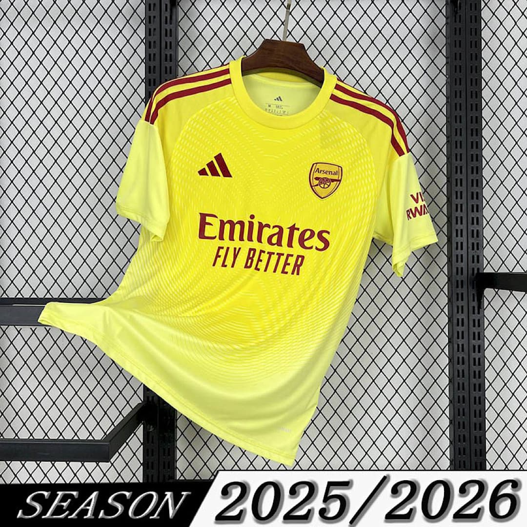 Camisa Arsenal Goleiro 2025/26
