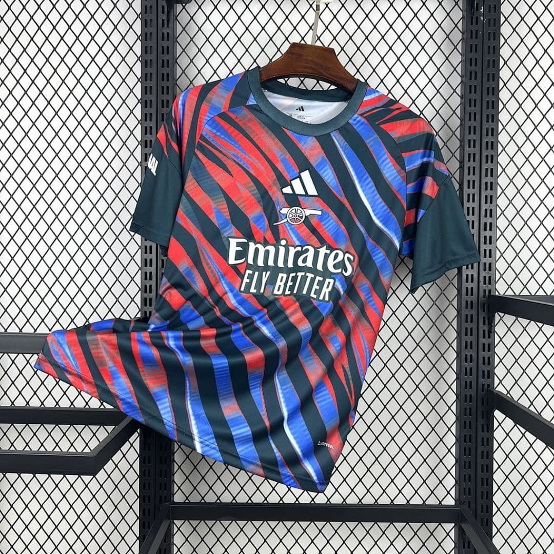 Camisa Arsenal Pré-Jogo 2025/26