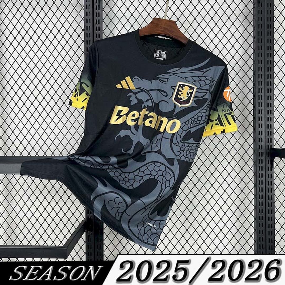 Camisa Aston Villa Home 2025/26 — Versão Jogador