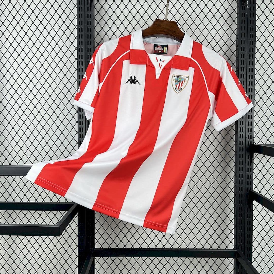 Camisa Retrô Athletic Bilbao 1998/99