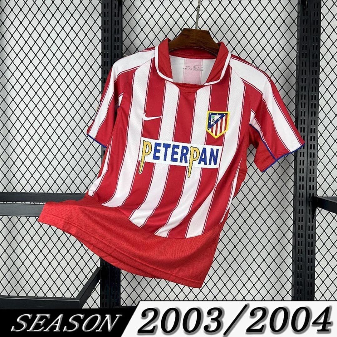 Camisa Retrô Atlético de Madrid 2003/04