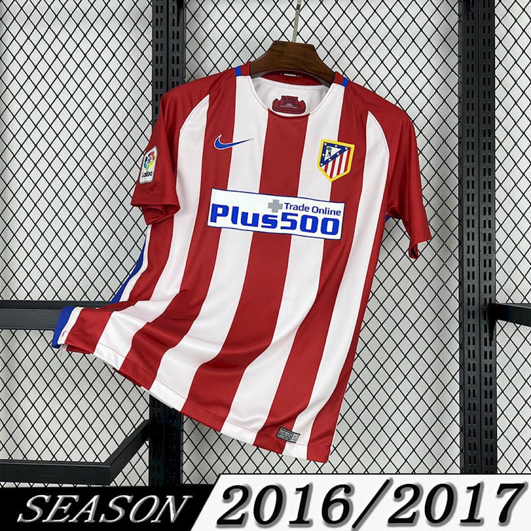 Camisa Retrô Atlético de Madrid 2016/17