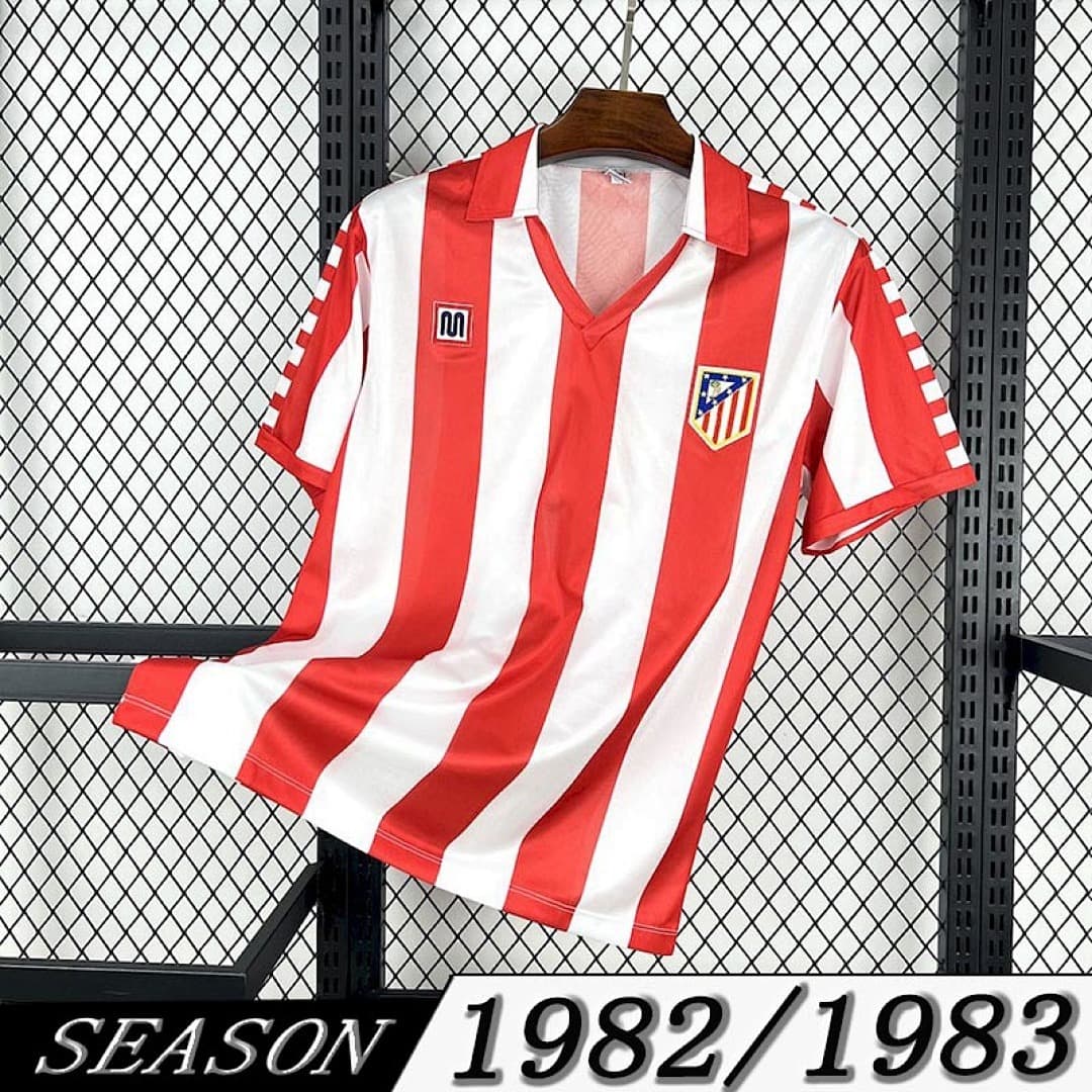 Camisa Retrô Atlético de Madrid 1982/83
