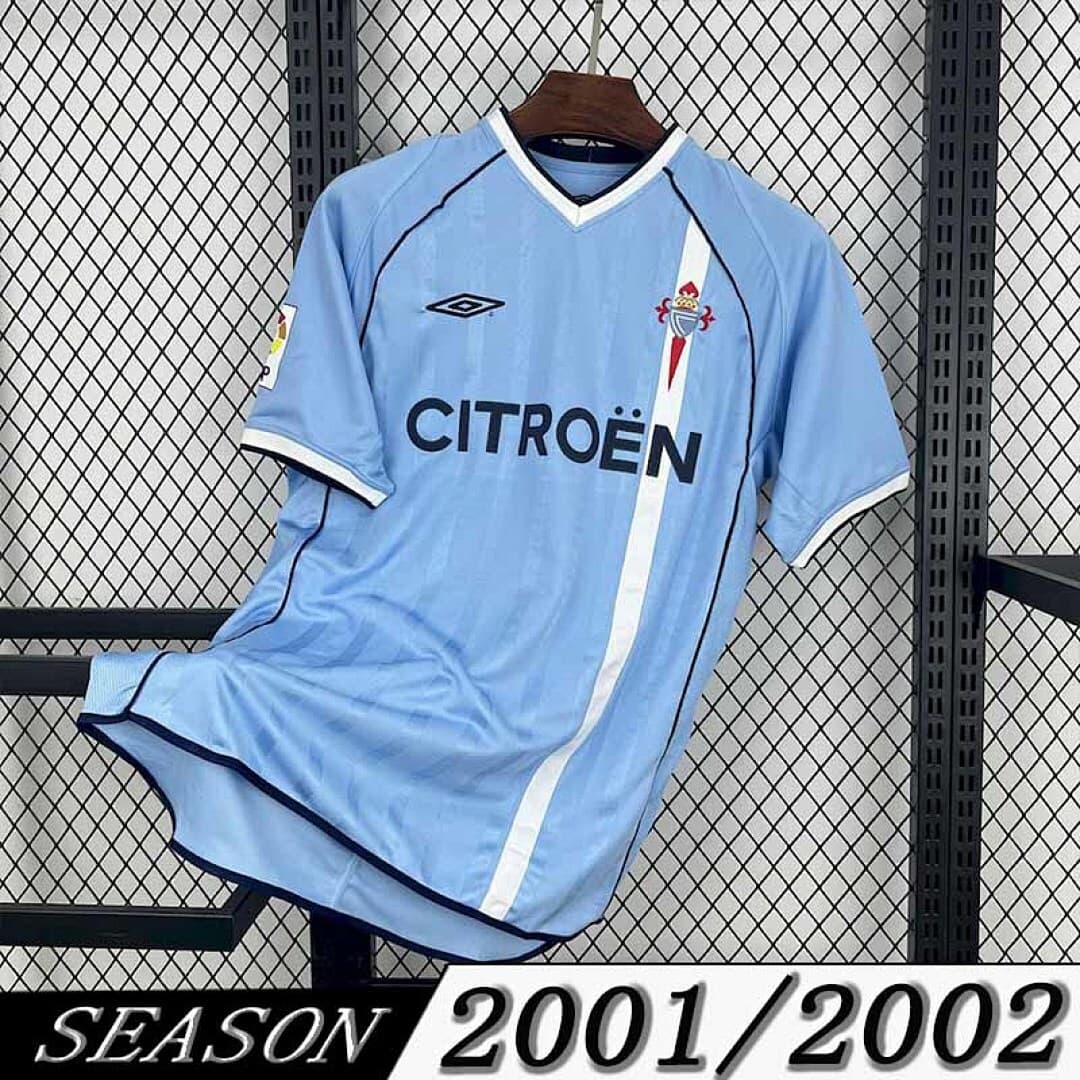 Camisa Retrô Celta de Vigo 2001/02