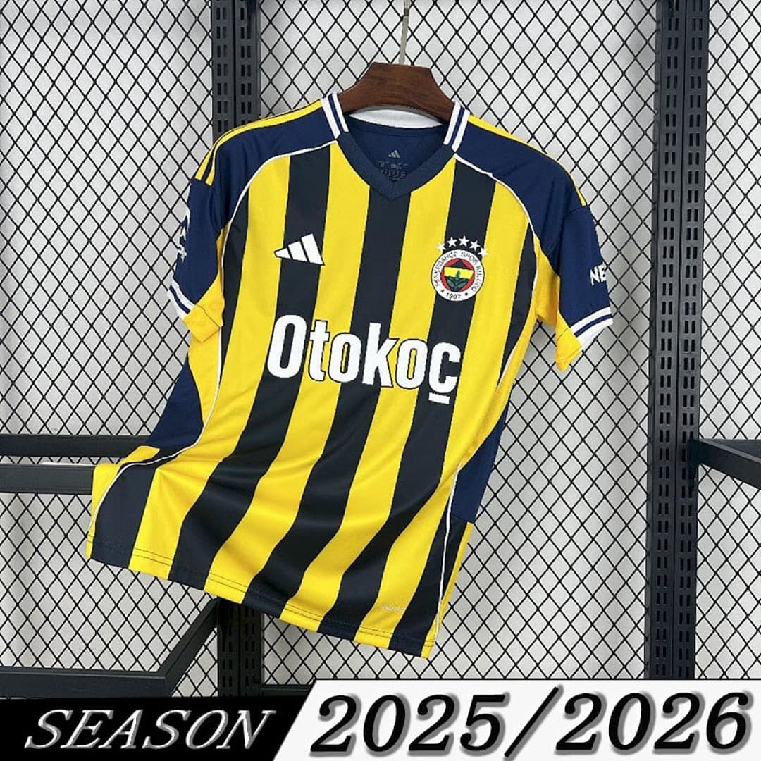 Camisa Fenerbahçe Home 2025/26 — Versão Jogador