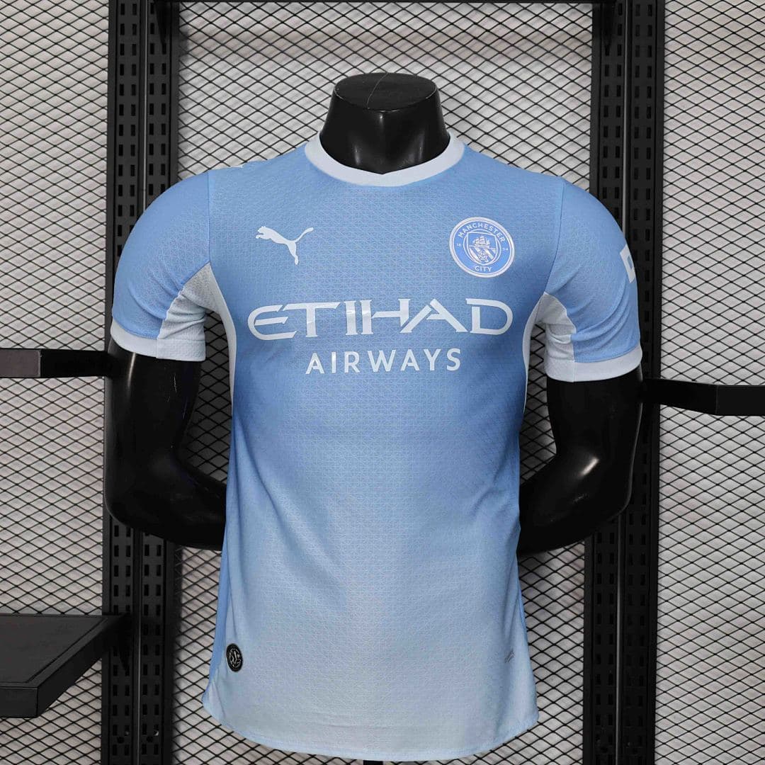 Camisa Manchester City Home 2025/26 — Versão Jogador