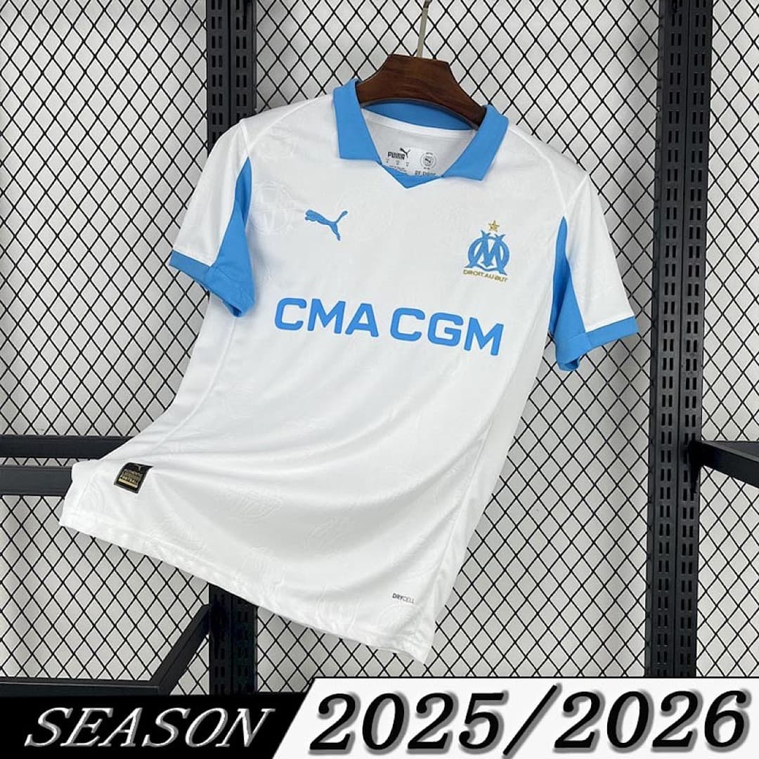 Camisa Olympique de Marseille Home 2025/26