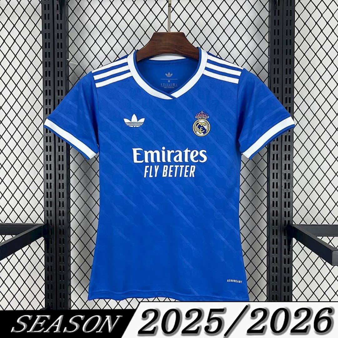 Camisa Real Madrid Feminina Third 2025/26