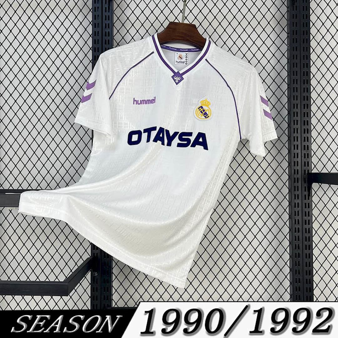Camisa Retrô Real Madrid 1990/92