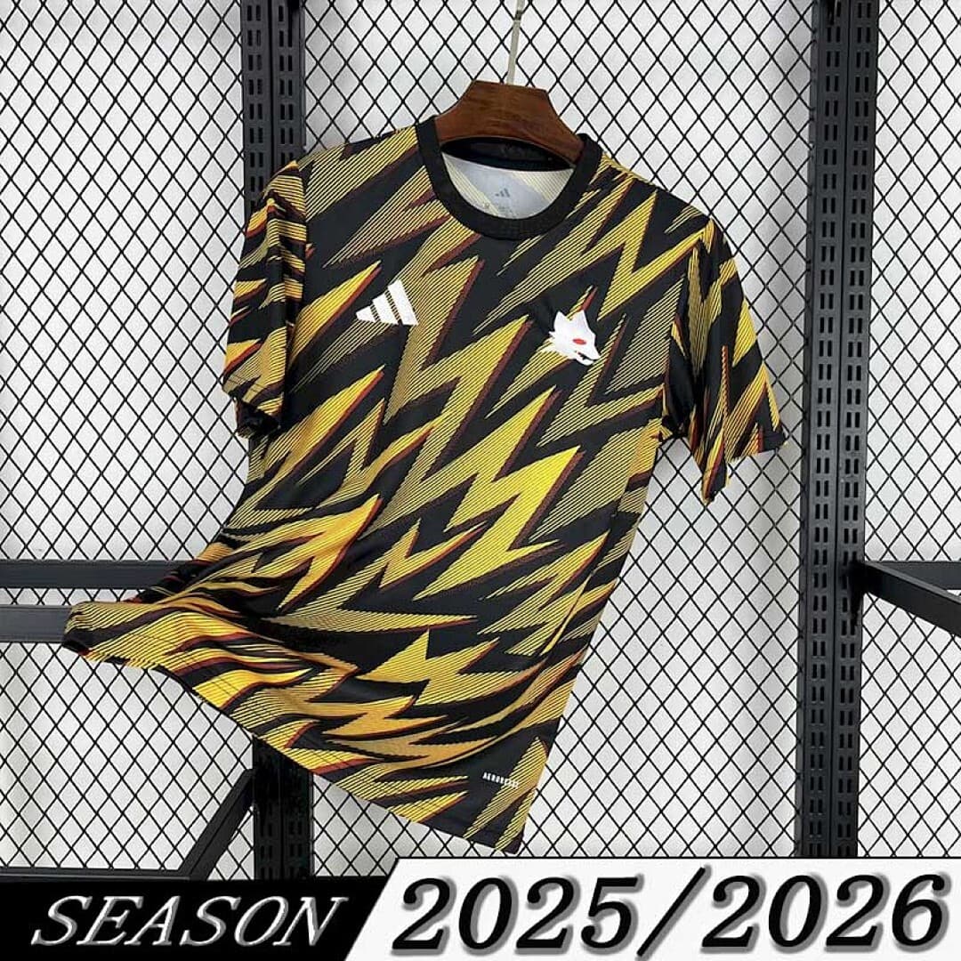 Camisa Roma Pré-Jogo 2025/26