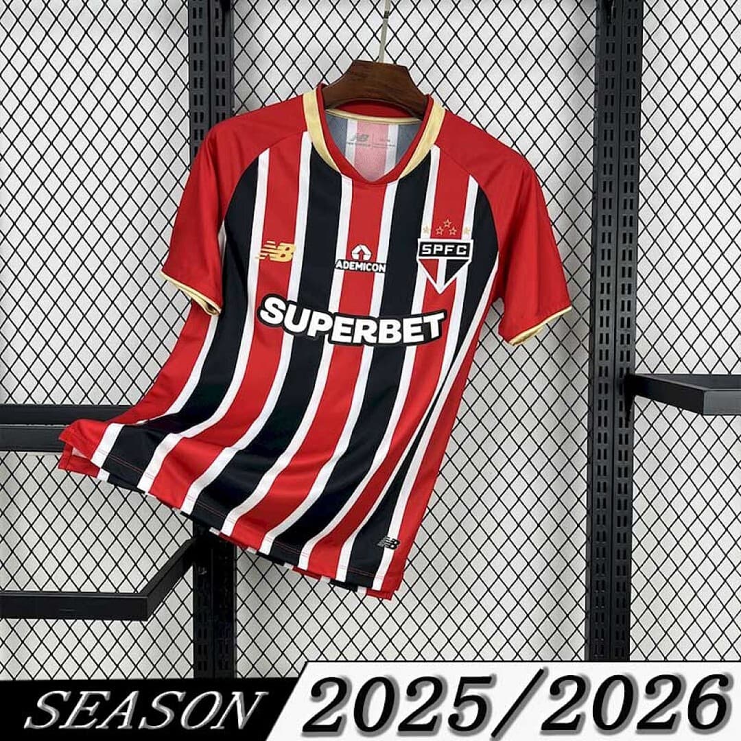 Camisa São Paulo Away 2025/26